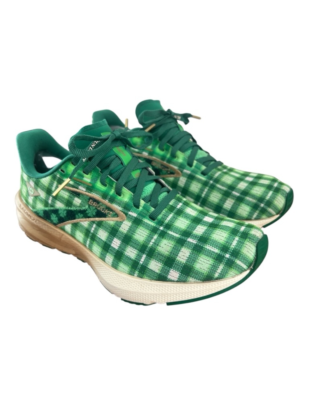 Brooks Launch 10 “Lucky Clover” Running Sneakers Women’s Size 8.5